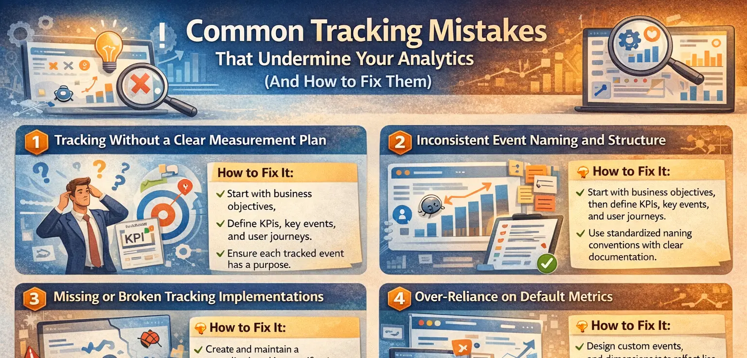 Unauthorized Tracking Example Common Tracking Mistakes That Undermine Your Analytics - Zenitrix Core
